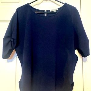 Navy blue top